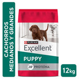  Purina EXCELLENT® Cachorros Razas Medianas y Grandes 12kg