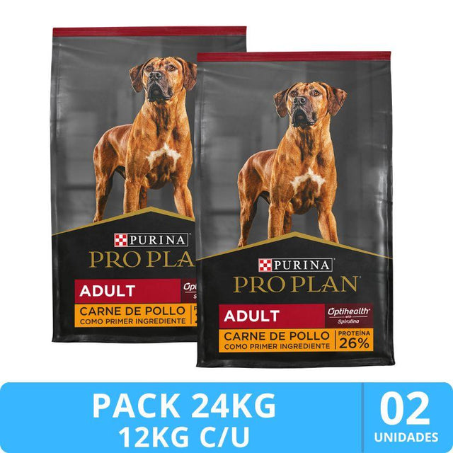  Purina Pro Plan Adult Large Con Optihealth 12kg PACK 2 unidades (24kg)