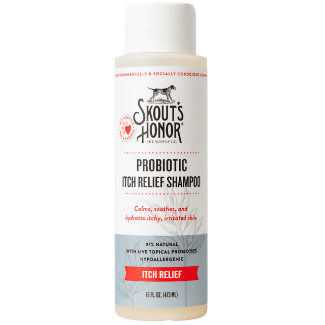 Skouts Honor Dog Shampoo Probiotico Calmante Picazon 473Ml