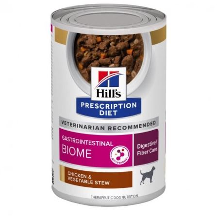  Hill’s Prescription Diet Gastrointestinal Biome Humedo 354 g – Apoyo Digestivo Canino Premium