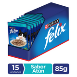 Felix Adultos Atún en Salsa 85gr Pack 15 Unidades