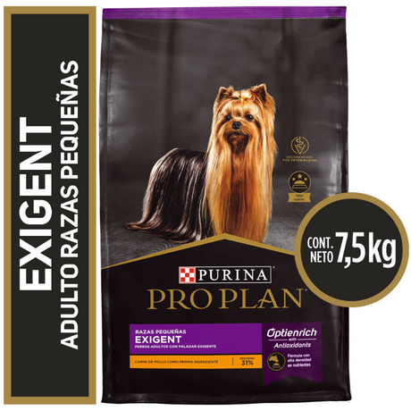 Purina Pro Plan Exigent Small con OptiEnrich 7.5kg