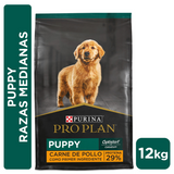 Purina Pro Plan Puppy Razas Medianas con Optistar 12kg