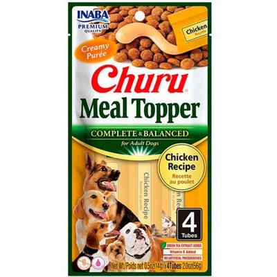 Churu Meal Topper Sabor Pollo (4 tubitos) 56gr