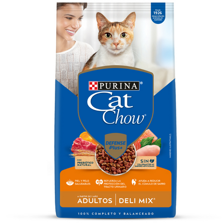 Purina Cat Chow Adultos Delimix con Defense Plus 19.5kg