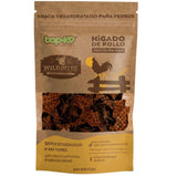  Snack Natural Hígado de Pollo WildBites Perro Adulto 60g - Limpieza Dental y Alta Palatabilidad