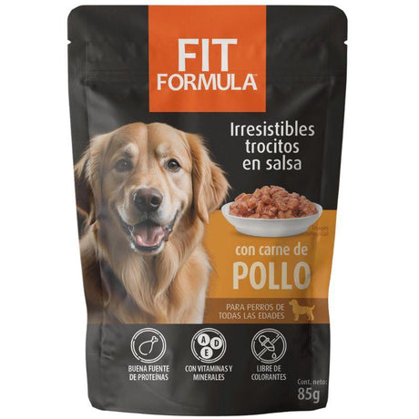 Fit Formula Alimento Húmedo para Perro Sabor Pollo - 85gr