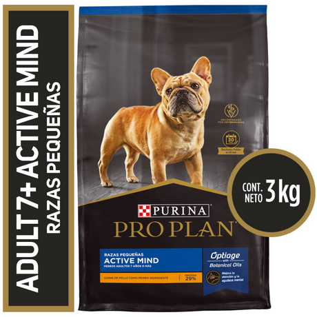 Purina Pro Plan Active Mind 7+ Small con OptiAge 3kg
