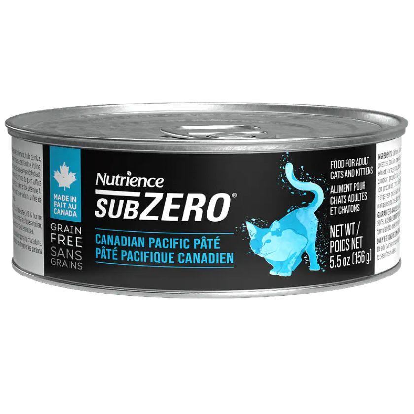 Nutrience SubZero Lata Gato Canadian Pacific Paté 156g – NovaPet