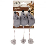  AFP Triplets Mice con Hierba Gatera para Gatos