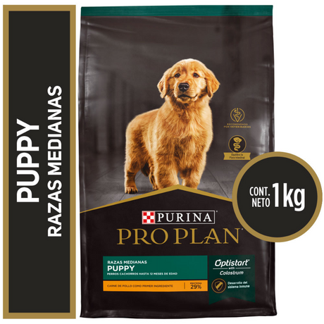 Purina PRO PLAN Cachorro Raza Mediana 1kg