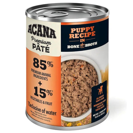 Alimento Húmedo Acana Premium Pate 363gr - Receta para Cachorros en Caldo