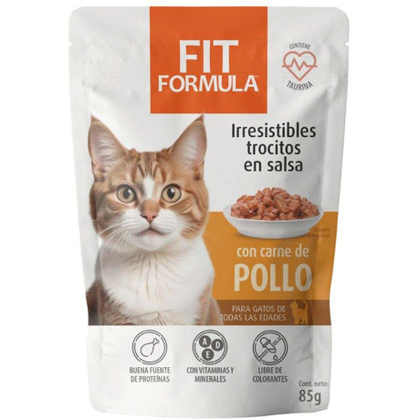 Fit Formula Alimento Húmedo para Gato Sabor Pollo - 85gr