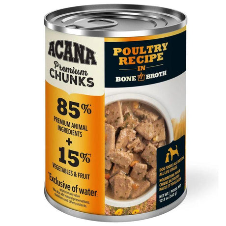 Alimento Húmedo Acana Premium Chinks 363gr - Receta de Aves en Caldo