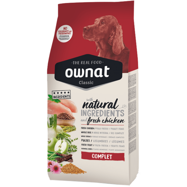  Alimento Perro Ownat Classic Complet 12kg