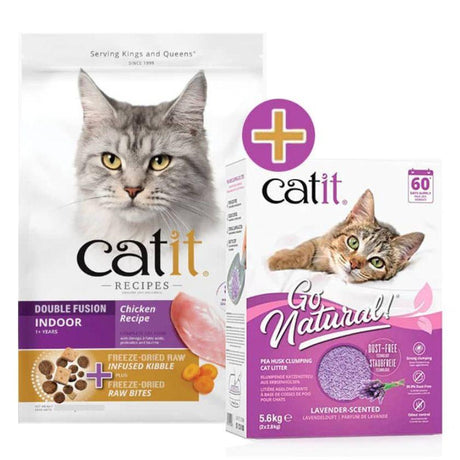 Comida para Gatos Catit Recipes Doble Fusión Indoor con Pollo 4.5kg