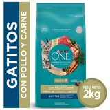 Alimento seco para gato PURINA® ONE® Gatito Pollo y Carne