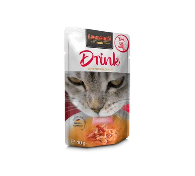 Leonardo Drink Pouch Beef 40gr