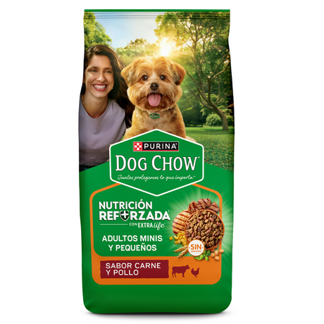 Purina Dog Chow Adultos Razas Pequeñas Carne y Pollo 18kg