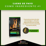 Pro Plan® Para Perros Sensitive Skin And Stomach Pavo Razas Medianas Y Grandes 3Kg