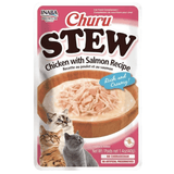 Inaba Churu Cat Stew Chicken Salmon 40 Gr Pack 6 Unidades