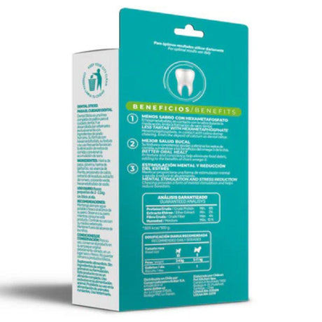 Cuidado Dental Indomitable Dental Plus Sticks 9cm / 7 días - Palitos dentales para perros pequeños