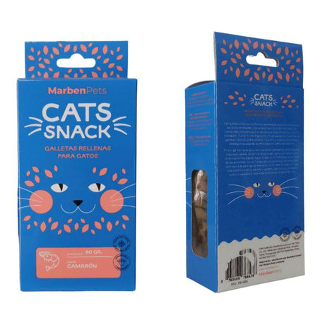 Snack - Halloween Cats Snack Galletas Rellenas de Camarón 80gr