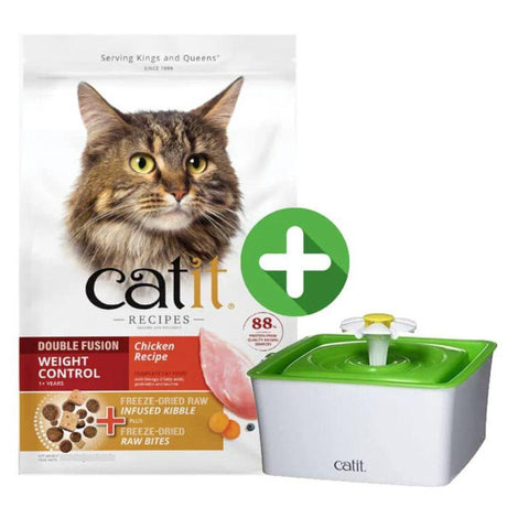 Comida para Gatos Catit Recipes Doble Fusión Control de Peso Sabor Pollo 4.5kg