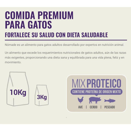 Comida para Gatos Nómade Gato Adulto