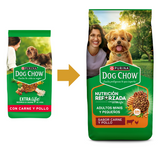 Purina Dog Chow Adultos Razas Pequeñas Carne y Pollo 18kg