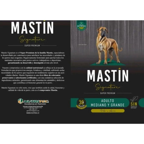 Mastin Mastin Signature – Fórmula Super Premium 15kg