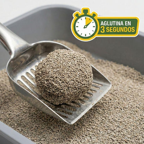 Arenas para Gatos Arena Aglutinante Top K9 con Iones de Plata aroma Limón 10kg