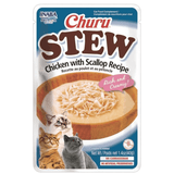 Inaba Churu Cat Stew Chicken Scallop 40Gr Pack 6 Unidades