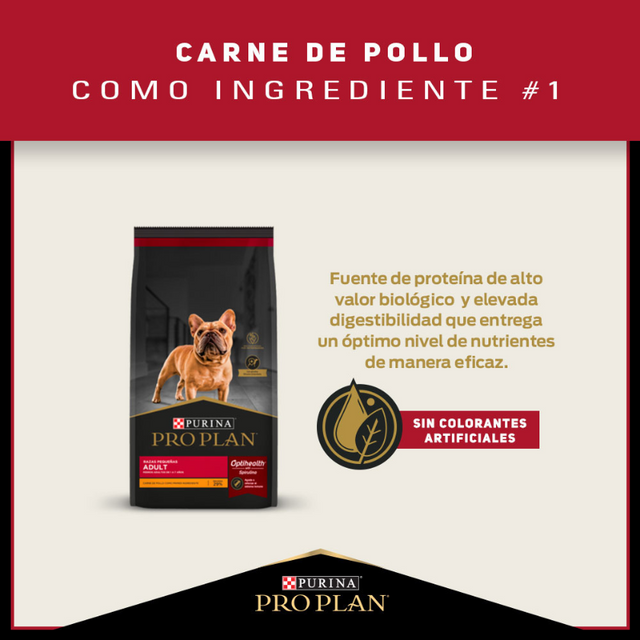  Purina Pro Plan Adult Small con OptiLife 3kg