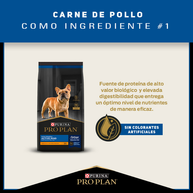 Purina Pro Plan Active Mind 7+ Small con OptiAge 3kg
