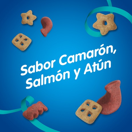 Galletas para Gatos Felix Travesuras Camaron, Salmón y Atun 60gr