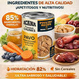  Alimento Húmedo Acana Premium Chinks 363gr - Receta de Aves en Caldo