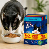  Felix Pouch Pack Multisabor 5 Puch 85gr c/u