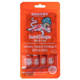  SuniChups Skin & Coat Snack Funcional para Gatos 4 Tubitos