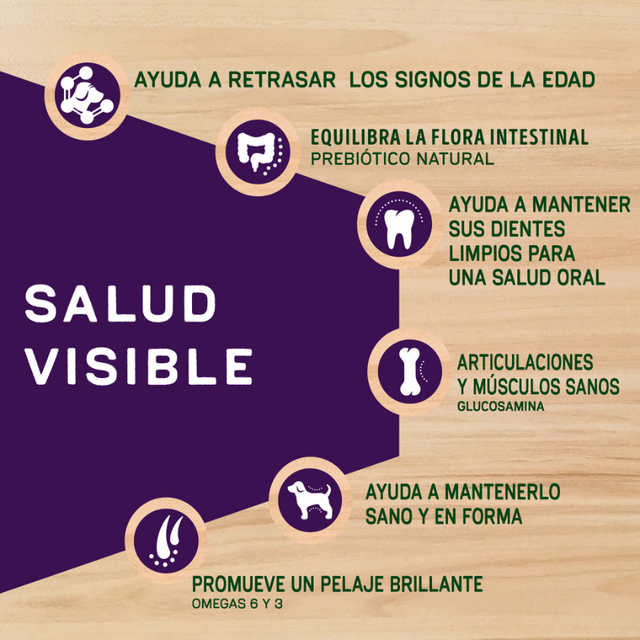  Alimento seco Purina Dog Chow para Perros Adultos 7+ 16.5kg