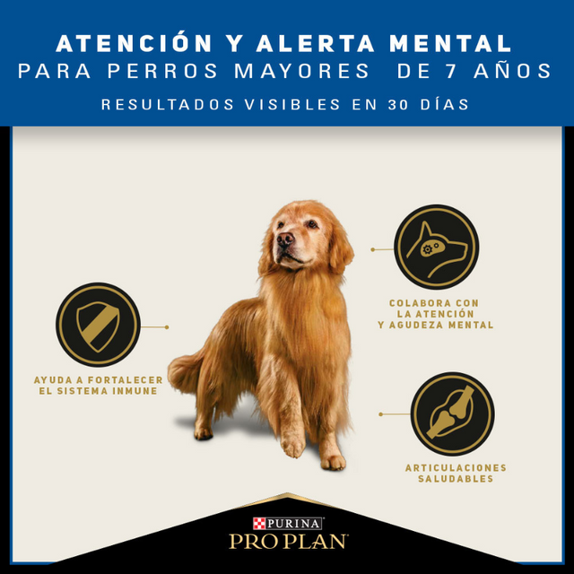  Purina Pro Plan Active Mind 7+ Medium and Large con OptiAge 15kg