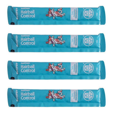 SuniChups SuniChups Hairball Control Snack Funcional para Gatos 4 Tubitos