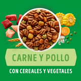  Alimento Seco Purina Dog Chow Perros Cachorros Razas Medianas y grandes 16.5kg