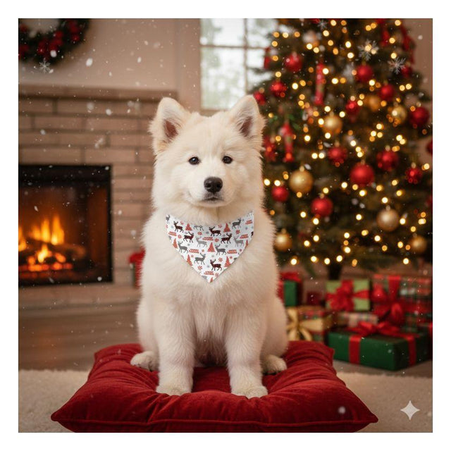  Bandanas Navideñas para Perros y Gatos