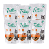 Alimento Humedo Gato Fellini Mix Atun Y Salmon 85Gr X 6Un