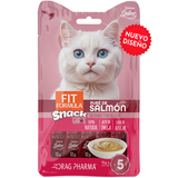  Fit Formula Snack para Gatos Pure de Salmón 60gr