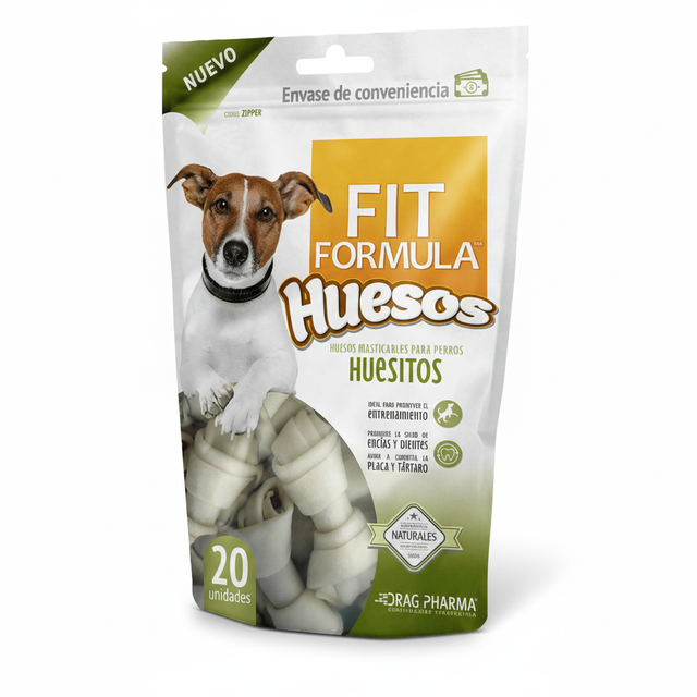  Fit Formula Snack para perros Huesitos 20 unidades
