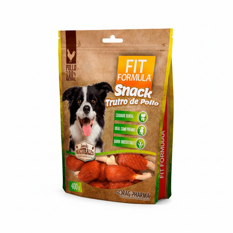 Collares, Correas y Arnés para Perros Fit Formula Trutro de Pollo Deshidratado 400gr