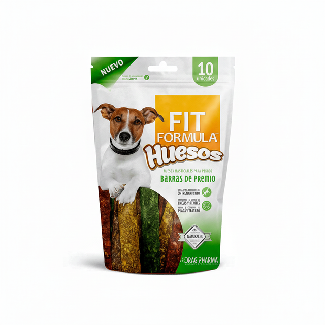  Fit Formula Huesos Barras de Premio 10 Unidades
