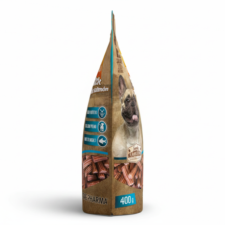 Snacks y Premios para Perros Fit Formula Espiral Salmón 100gr